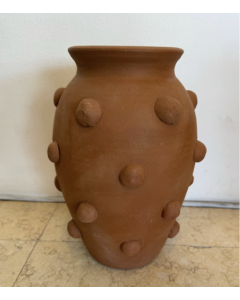 Tibor de Arcilla bajo con puntos